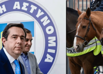 ΕΛ.ΑΣ.: Έφιππο τμήμα ιδρύει ο Μηταράκης – Αστυνομικοί με άλογα στο κέντρο της Αθήνας