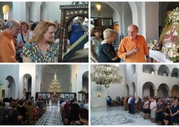 Ιερά Πανήγυρις παρεκκλησίου Αγίας Μαρίνας στον Ι. Ν. Μεταμόρφωσης του Σωτήρος (φώτο-βίντεο)