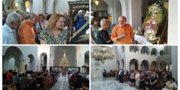 Ιερά Πανήγυρις παρεκκλησίου Αγίας Μαρίνας στον Ι. Ν. Μεταμόρφωσης του Σωτήρος (φώτο-βίντεο)