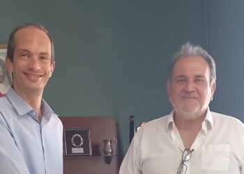 Φλώρινα: Συνάντηση του Προέδρου του Επιμελητηρίου κ. Σαπαλίδη με τον συντονιστή διευθυντή εμπορικών δραστηριοτήτων της ΔΕΔΑ κ. Αυλωνίτη Δημήτριο