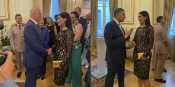 Η Ελληνο-Αιγυπτιακή φιλιά στο επίκεντρο της" National day of the Arabic Pepublic of Egypt", όπου παρευρέθηκε και η συντοπίτισσά μας Πολιτευτής της Ν Δ Κλεοπάτρα Τριανταφυλλίδου. (της Κούλας Πουλασιχίδου)