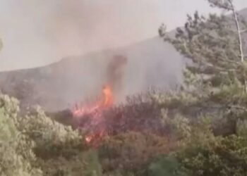 Καστοριά: Βελτιωμένη η εικόνα με την φωτιά στον Γράμμο