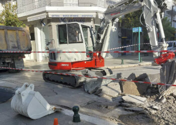 Κλειστό μέρος του κέντρου της Πτολεμαΐδας μέχρι το πρωί της Τετάρτης