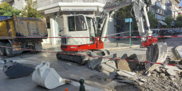 Κλειστό μέρος του κέντρου της Πτολεμαΐδας μέχρι το πρωί της Τετάρτης