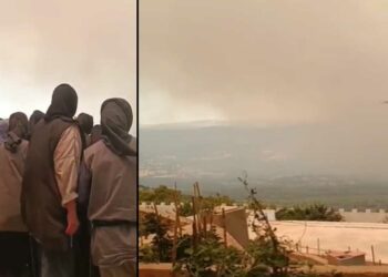 Αστυνομικοί προσπαθούν να πείσουν μοναχές να εκκενώσουν μοναστήρι στην Μάνδρα-VIDEO