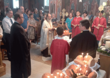 Με λαμπρότητα τελέστηκε ο επίσημος εορτασμός της Προστάτιδος και Συμπολιούχου του Αμυνταίου Αγίας Παρασκευής