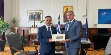 Συνάντηση του Στάθη Κωνσταντινίδη με τον Υπουργό Άμυνας της Κύπρου: «Ελλάδα και Κύπρος είναι και θα είναι πάντα μαζί»