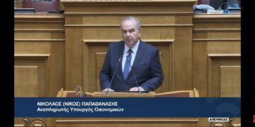 Ν. Παπαθανάσης: «Αλλαγή παραγωγικού μοντέλου στις περιοχές απολιγνιτοποίησης- Εμβληματικό έργο η αποκατάσταση εδαφών»- Τι είπε ο Αν. Υπουργός Οικονομικών στις προγραμματικές δηλώσεις- VIDEO