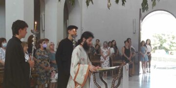 Κοσμοσυρροή στις Θρησκευτικές εκδηλώσεις του διημέρου 5 και 6 Αυγούστου 2023 , στον Ιερό Ναό ΜΕΤΑΜΟΡΦΩΣΕΩΣ του Σωτήρος Πτολεμαΐδας !(ρεπορτάζ της Κούλας Πουλασιχίδου)