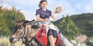 Αμύνταιο: Προσφορά επτά πινάκων ζωγραφικής από την Αρετή Μεδίτσκου προς τον Δήμο – Το “ευχαριστώ” του Άνθιμου Μπιτάκη