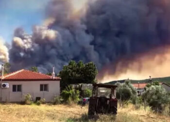Φωτιά στην Αλεξανδρούπολη: Ανεξέλεγκτο το μέτωπο – Ενισχύθηκαν ξανά οι άνεμοι