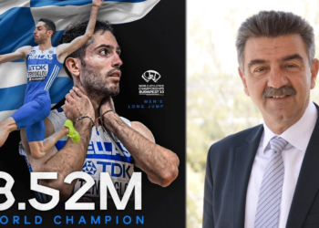 Γιώργος Δασταμάνης για τον χρυσό Μίλτο Τεντόγλου: «Απόψε, όλα τα Γρεβενά υποκλίνονται σε σένα!»