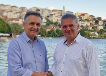 Ο Πρόεδρος του ΕΒΕ Καστοριάς, Χαράλαμπος Καραταγλίδης, υποψήφιος με τον Γιώργο Κασαπίδη