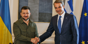 Μητσοτάκης - Ζελένσκι: Αναβαθμίζεται η αμυντική συνεργασία, η Ελλάδα προτίθεται να εκπαιδεύσει τους Ουκρανούς στα F-16