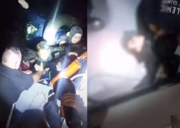 Ναυάγιο στη Σάμο: Συγκλονιστικό βίντεο από τη διάσωση βρέφους