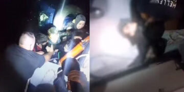 Ναυάγιο στη Σάμο: Συγκλονιστικό βίντεο από τη διάσωση βρέφους