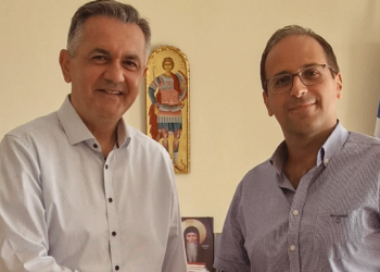 Ο Δ/ντης του Μουσικού Σχολείου Πτολ/δας Παύλος Ταγτεβερενίδης, υποψήφιος με τον Γ. Κασαπίδη