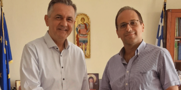 Ο Δ/ντης του Μουσικού Σχολείου Πτολ/δας Παύλος Ταγτεβερενίδης, υποψήφιος με τον Γ. Κασαπίδη