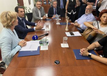 Κωνσταντινίδης- Παπαδόπουλος στο πλευρό Κασαπίδη: «Να στηρίξουμε την απόφαση Μητσοτάκη, δεν είναι προσωπική μάχη αλλά πολιτική»