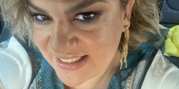 Η Πολυτίμη Φαρμάκη με τον Γιώργο Αμανατίδη