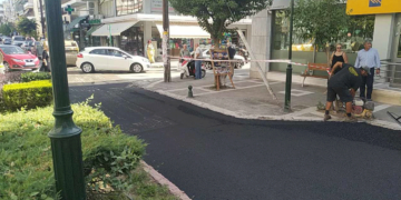 Πτολεμαΐδα: Ξεκίνησε η ασφαλτόστρωση της 25ης Μαρτίου - Φωτογραφίες και Βίντεο