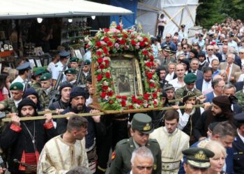 Η πανηγυρική γιορτή στην Παναγία Σουμελά