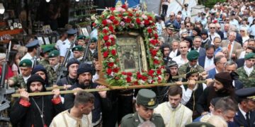 Η πανηγυρική γιορτή στην Παναγία Σουμελά