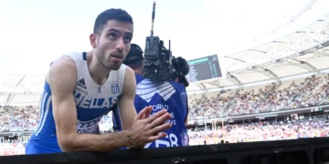 Παγκόσμιο Πρωτάθλημα στίβου: Αγχώθηκε αλλά τα κατάφερε ο Μίλτος Τεντόγλου -Με την 3η προσπάθεια πέρασε στον τελικό [βίντεο]