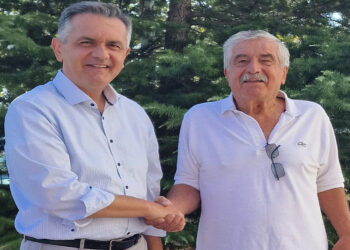 Ο Θανάσης Κοσματόπουλος υποψήφιος με τον Γιώργο Κασαπίδη