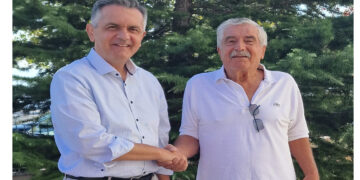 Ο Θανάσης Κοσματόπουλος υποψήφιος με τον Γιώργο Κασαπίδη