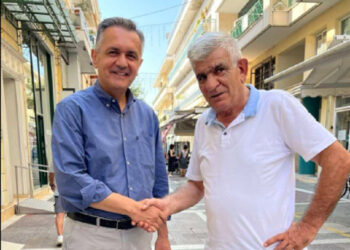 Ο Δημήτρης Τραχανάς υποψήφιος με τον Γιώργο Κασαπίδη