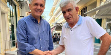 Ο Δημήτρης Τραχανάς υποψήφιος με τον Γιώργο Κασαπίδη