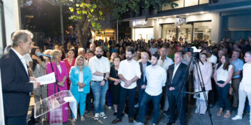 Γιώργος Αμανατίδης ¨Συμμαχία για την Ανάπτυξη¨: Νίκη και αλλαγή το σύνθημα στα εγκαίνια του εκλογικού κέντρου στην Κοζάνη