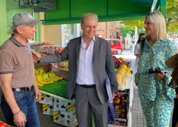 Γιώργος Αμανατίδης «Συμμαχία για την Ανάπτυξη»: Στους εμπορικούς δρόμους των Γρεβενών