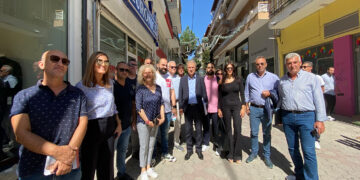 Γιώργος Αμανατίδης: Στην αγορά της Πτολεμαΐδας βρέθηκε η “Συμμαχία για την Ανάπτυξη”