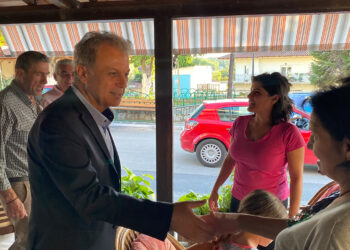 Γιώργος Αμανατίδης-«Συμμαχία για την Ανάπτυξη»: Συναντήσεις με τον εμπορικό κόσμο της Σιάτιστας