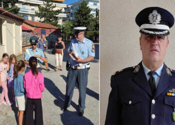 Παναγιώτης Αβραμίδης, Διοικητής Τροχαίας Εορδαίας: “Θα διενεργούμε συνεχείς και στοχευμένους ελέγχους με σκοπό την ασφάλεια των μαθητών”