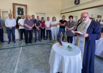 Έγινε ο αγιασμός του Πολιτιστικού Συλλόγου Ασβεστόπετρας
