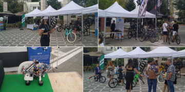 Πτολεμαΐδα: Έκθεση ποδηλάτων, ρομπότ, δράσεις εκπαιδευτικής καινοτομίας και επαυξημένη πραγματικότητα παρουσιάστηκαν στην κεντρική πλατεία (video)