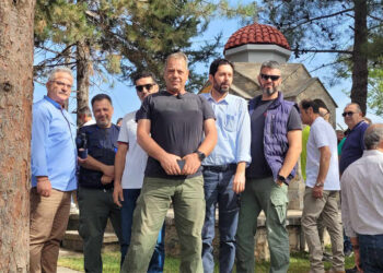 Στα εγκαίνια στο εκκλησάκι του Αγ. Γεωργίου στο Νότιο Πεδίο, βρέθηκε η «ΕΝΩΣΗ»