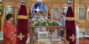 Εορτασμός της Μετακομιδής των Ιερών Λειψάνων των Πέντε Νεομαρτύρων εκ Σαμοθράκης στον Ιερό Ναό Αγίου Δημητρίου Καρυοχωρίου Εορδαίας – Της Μάγκου Νατάσας