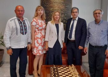 Επίσκεψη των πρυτανικών αρχών του Πανεπιστημίου Δυτικής Ουκρανίας στο Πανεπιστήμιο Δυτικής Μακεδονίας