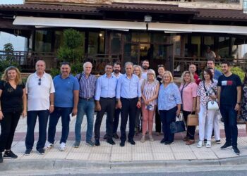 Επίσκεψη του Γιώργου Αμανατίδη και της "Συμμαχίας για την Ανάπτυξη" σε Κλείτο, Άργιλο, Βατερό, Αλωνάκια Ξηρολίμνη και Σκήτη