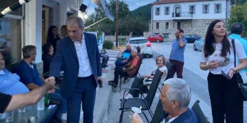 Γιώργος Αμανατίδης, "Συμμαχία για την Ανάπτυξη" - Επισκέψεις σε ΤΚ του Δήμου Αμυνταίου - "Χωρίς διαχωρισμούς και αποκλεισμούς"