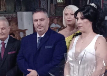 Πτολεμαΐδα: Με τα ιερά δεσμά του γάμου ενώθηκαν ο Γιώργος Καραΐσκος και η Κλαίρη Πλαγερινού