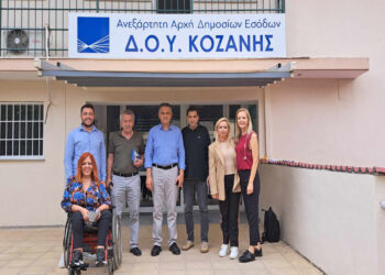 Συνεχίζει τις επαφές του με φορείς και υπηρεσίες ο Γιώργος Κασαπίδης – Επισκέψεις σε Αστυνομία, Πυροσβεστική & ΔΟΥ