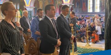 Στον ΙΝ Αγ. Κωνσταντίνου και Ελένης και στην αγορά της Κοζάνης βρέθηκε ο Χάρης Κάτανας