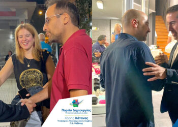 Στη “Λευκή Νύχτα” της Κοζάνης στο πλευρό του Εμπορικού Συλλόγου ο Χάρης Κάτανας