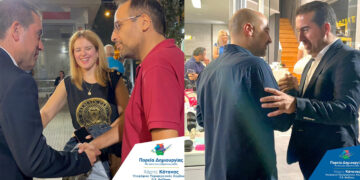 Στη “Λευκή Νύχτα” της Κοζάνης στο πλευρό του Εμπορικού Συλλόγου ο Χάρης Κάτανας