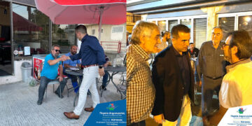 Σε χωριά του Δ. Κοζάνης βρέθηκε την Τρίτη ο Χάρης Κάτανας